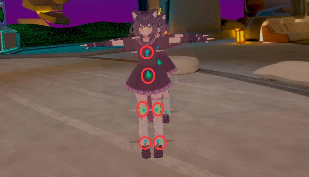 VRChat 追踪器与模型对齐